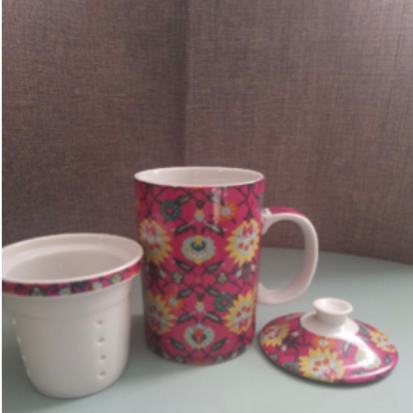 World Market Tea Cup. Three Piece Set - Home | Color: Pink - Picture 7 of 7
